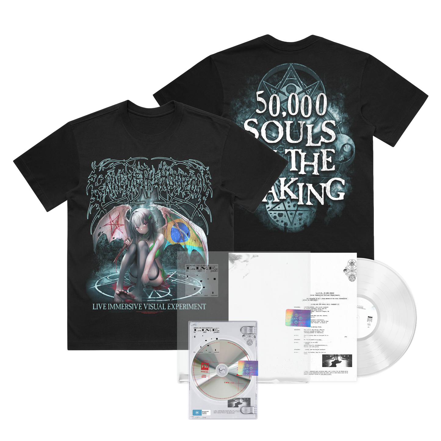 L.I.V.E. In São Paulo (Live Immersive Virtual Experiment) | T-Shirt Bundle