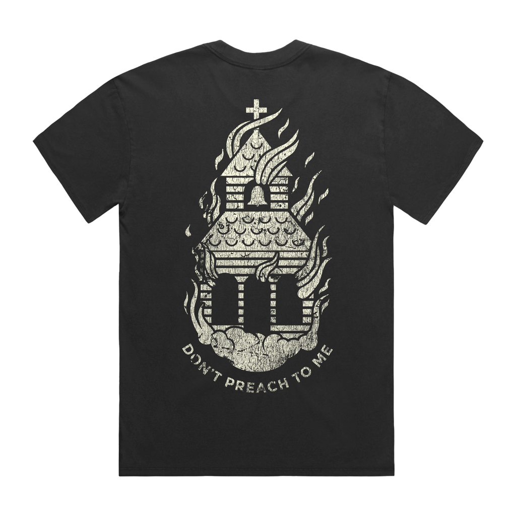 Preasch That's The Spirit 10th Anniversary | Faded Black Don't Preach T-shirt ...