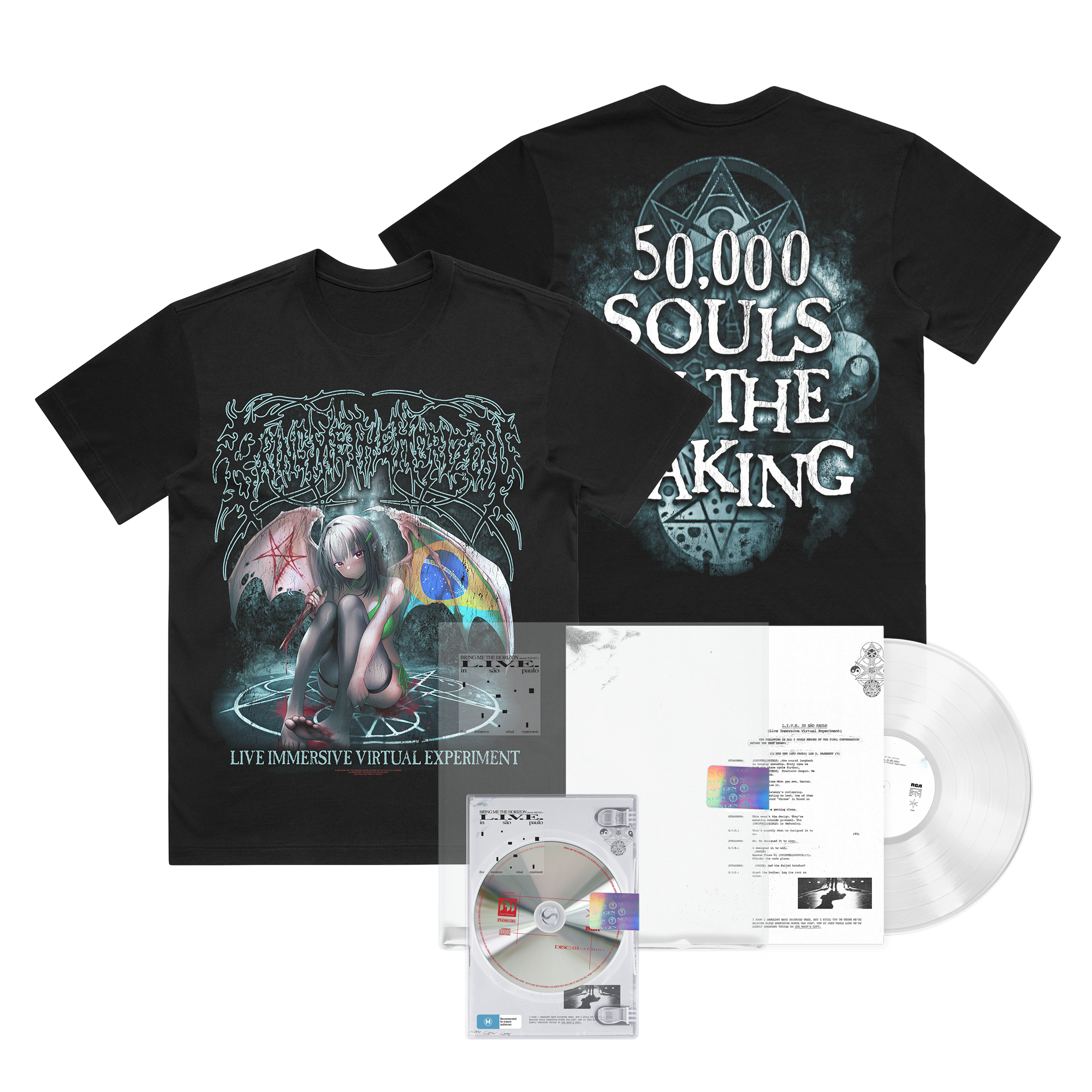 Bring Me The Horizon - L.I.V.E. In São Paulo (Live Immersive Virtual Experiment) | T-Shirt Bundle