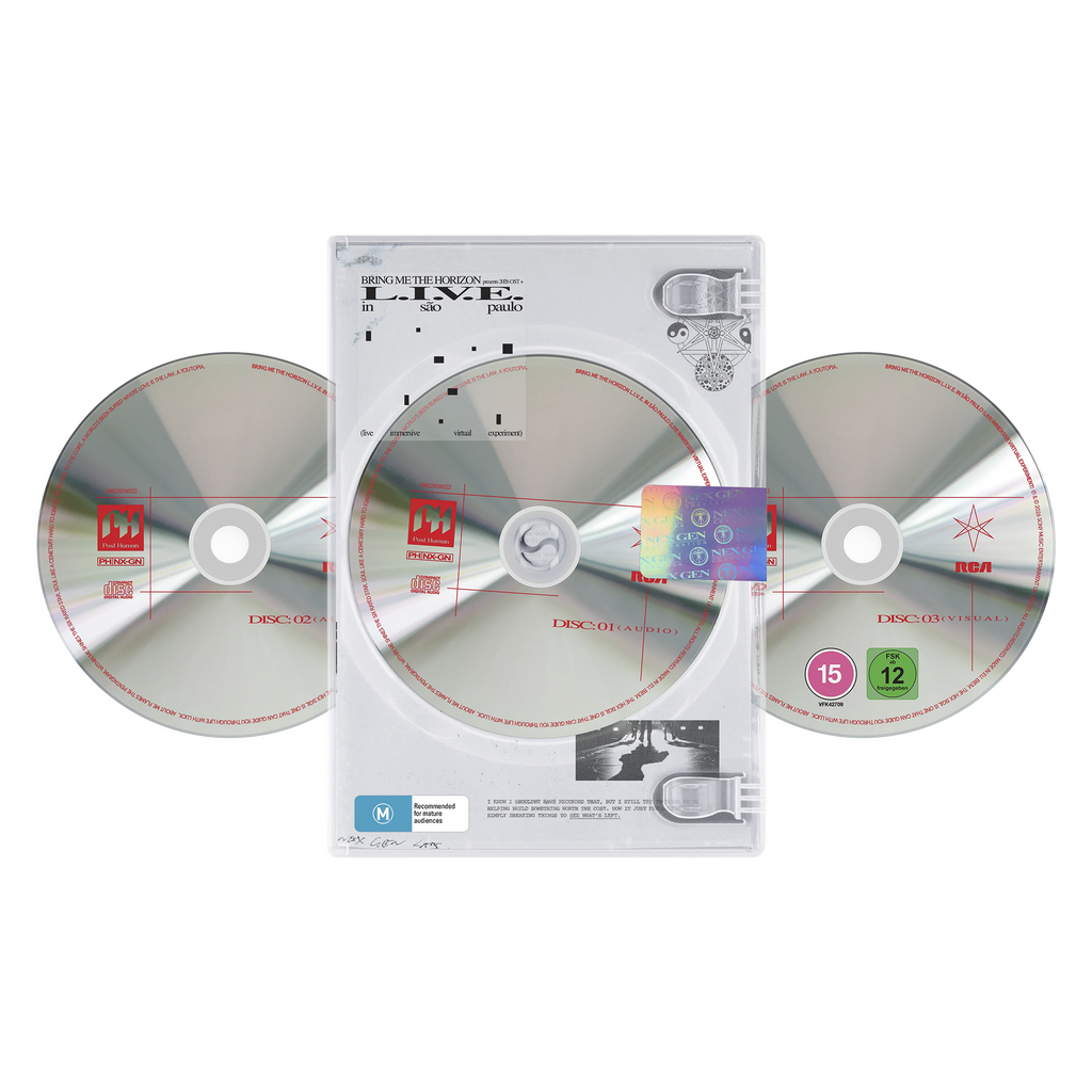 L.I.V.E. In São Paulo | (Live Immersive Virtual Experiment) 2CD/DVD