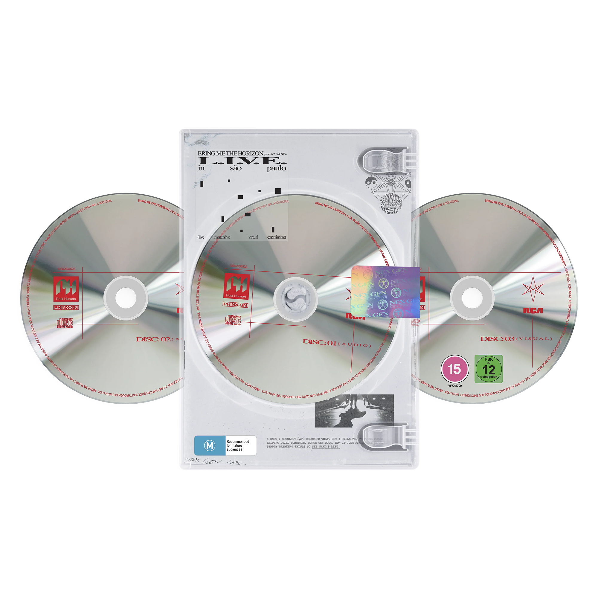 L.I.V.E. In São Paulo | (Live Immersive Virtual Experiment) 2CD/DVD